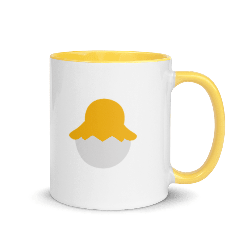 🐣 Yellow Hatchling Mug